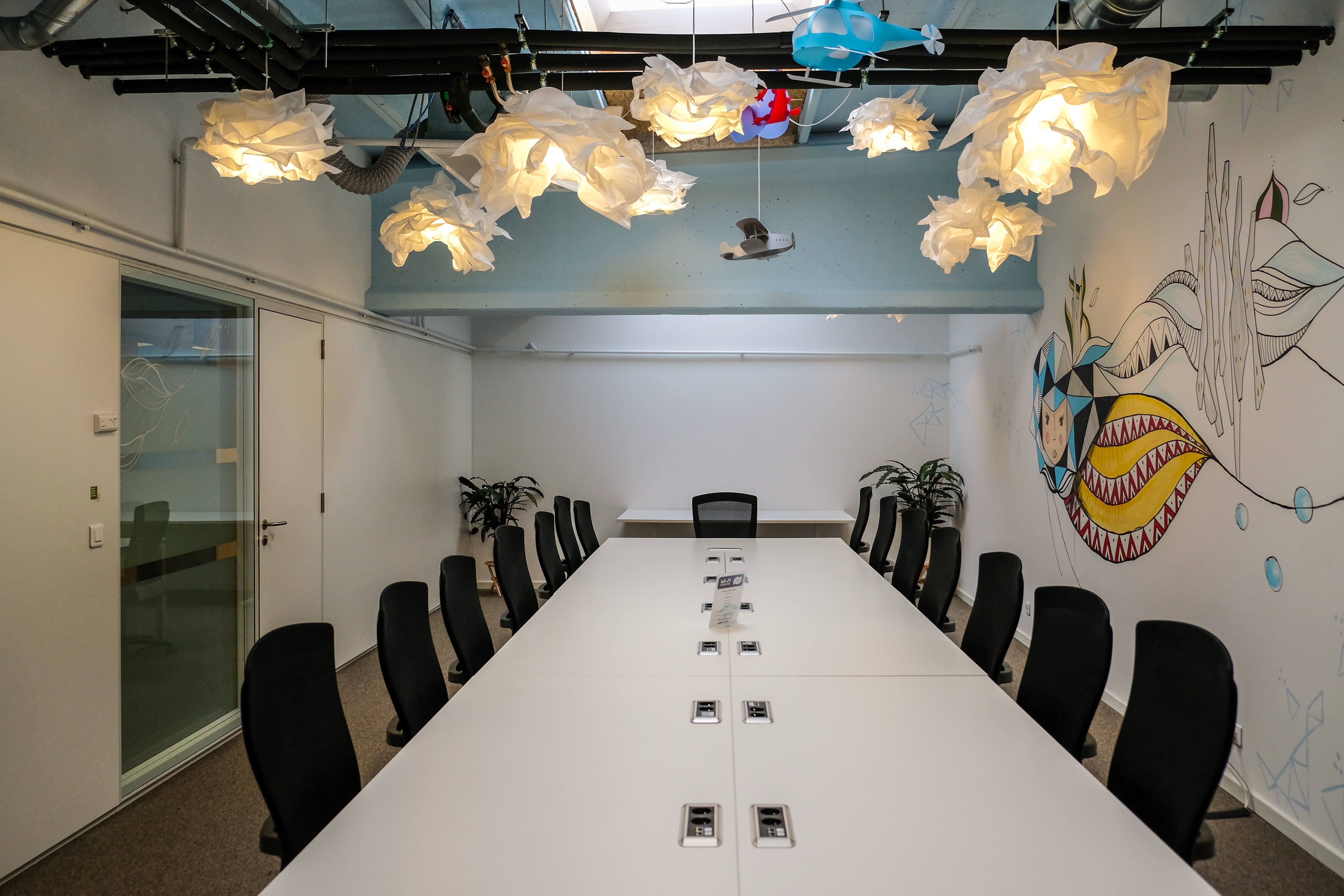 The Clouds: Bright & inspiring meeting space 