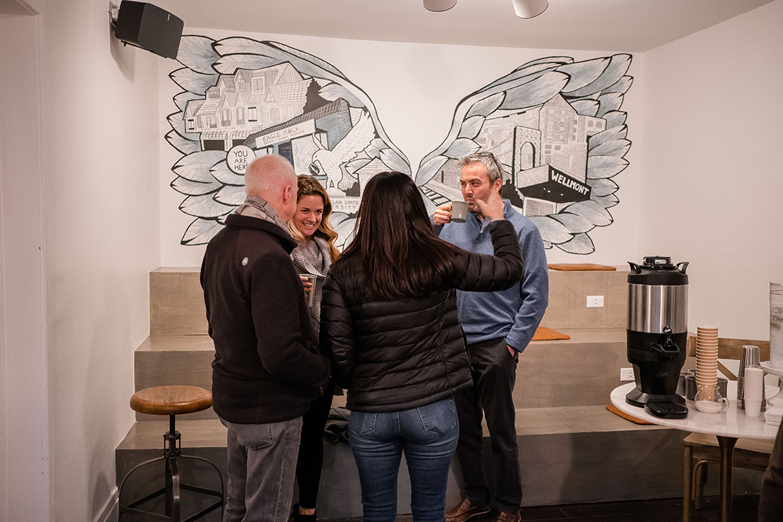 Main coworking space