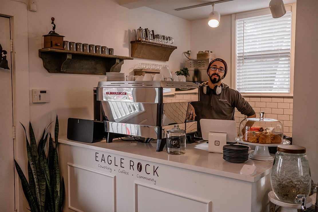 Main coworking space