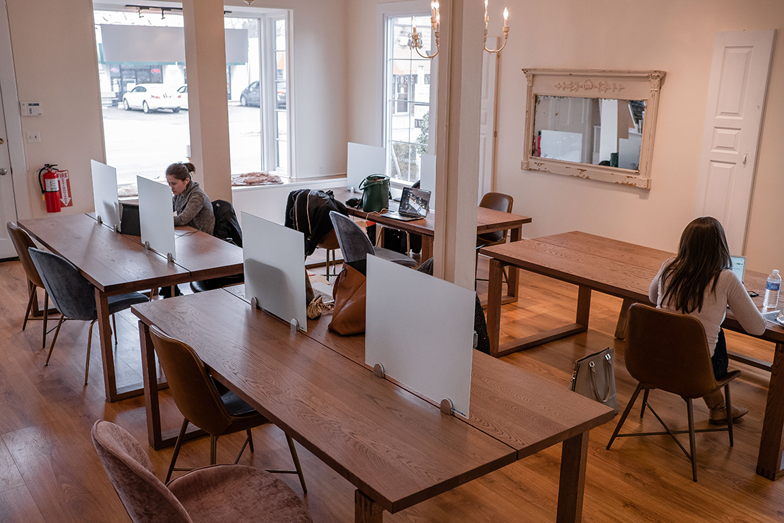 Main coworking space