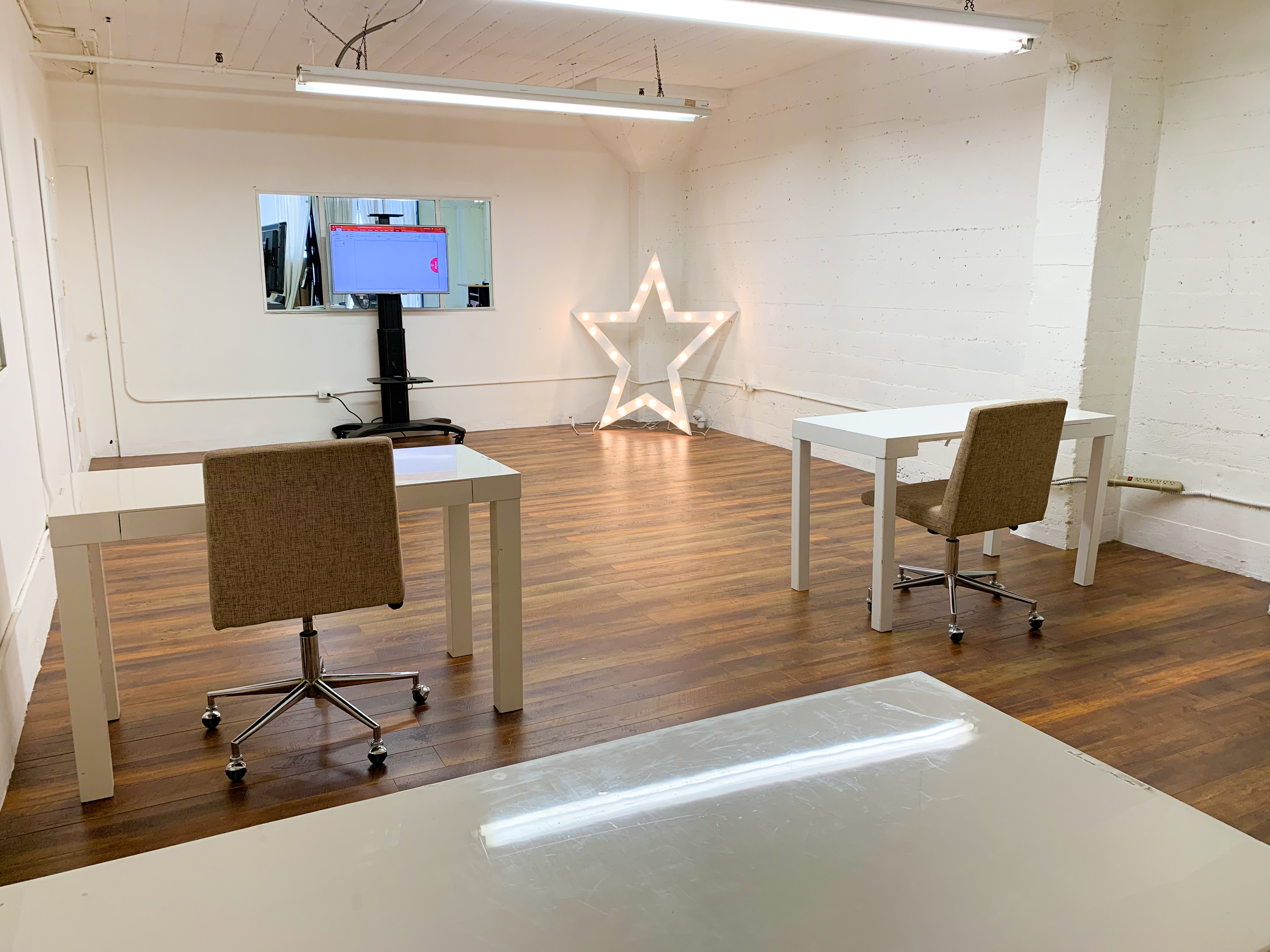 Loft Photo Studio with Blackout Capabilities Loft Photo Studio with Blackout Capabilities