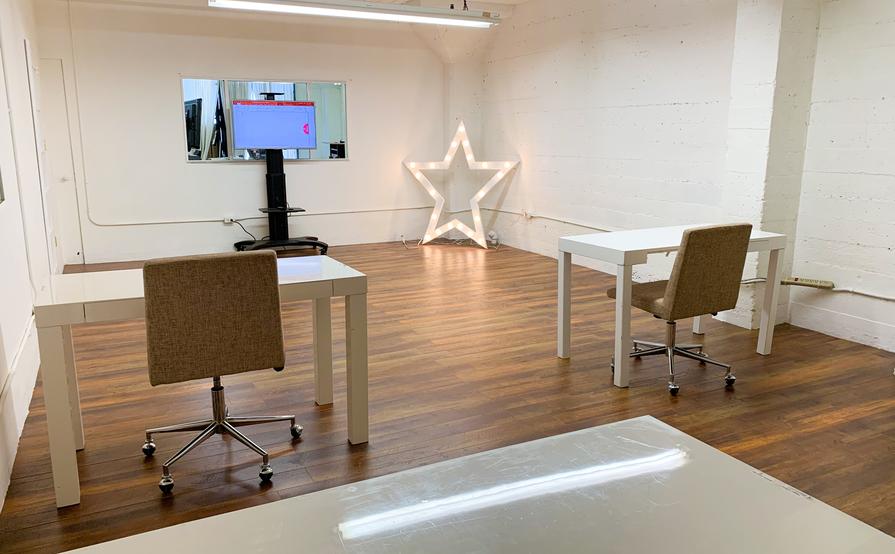 Loft Photo Studio with Blackout Capabilities Loft Photo Studio with Blackout Capabilities