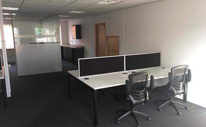 Desk space  Desk space