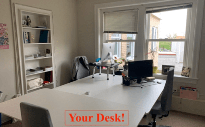 Sunny Dedicated Desk for 1 in Prime Capitol Hill Location