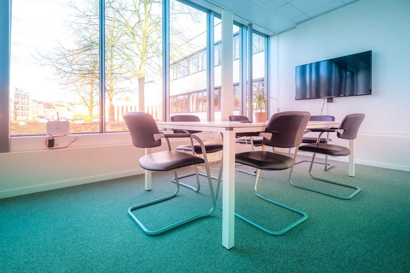 Garden View II: Comfortable meeting room surrounded by natural daylight 