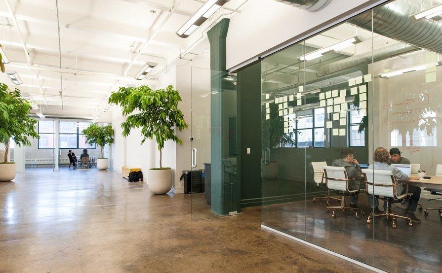 Multiple Desks in Creative Office