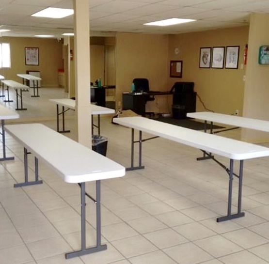 Centralized Spacious Training Room