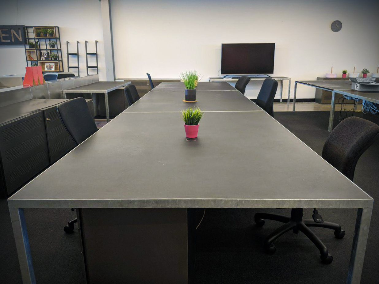 Desks in a Great Location