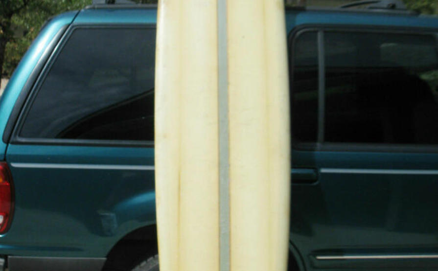 1968 SURF BOARD FROM HARBOUR IN